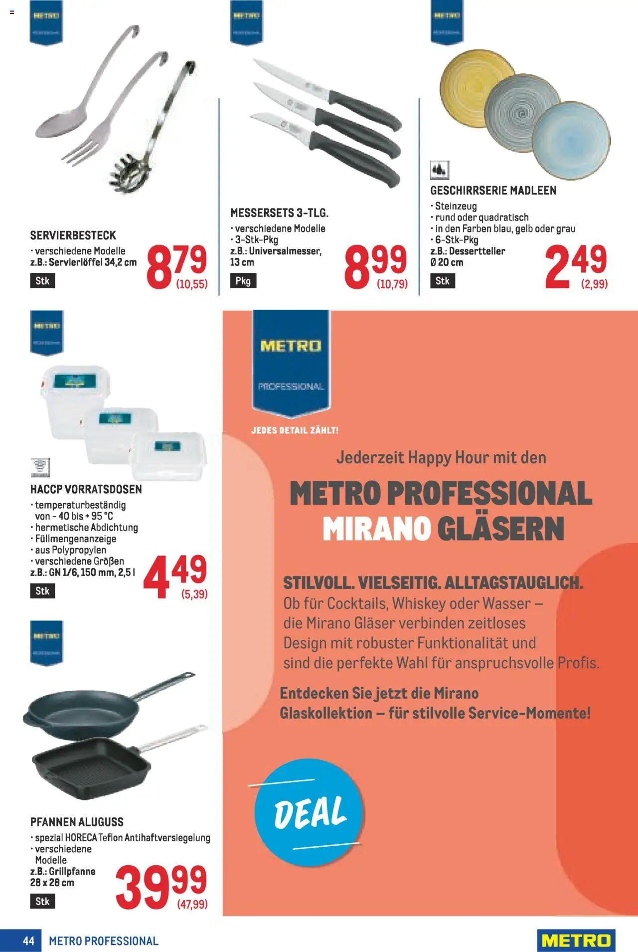 Metro Angebote Profi gültig ab 07.08.2025 | Seite: 44 | Produkte: Whiskey, Wasser