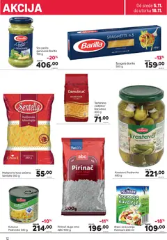 PerSu katalog - pregled PerSu kataloga - važi od 05.11.2025 | Strana: 12 | Proizvode: Testenina, Pesto, Kukuruz šećerac, Pirinač