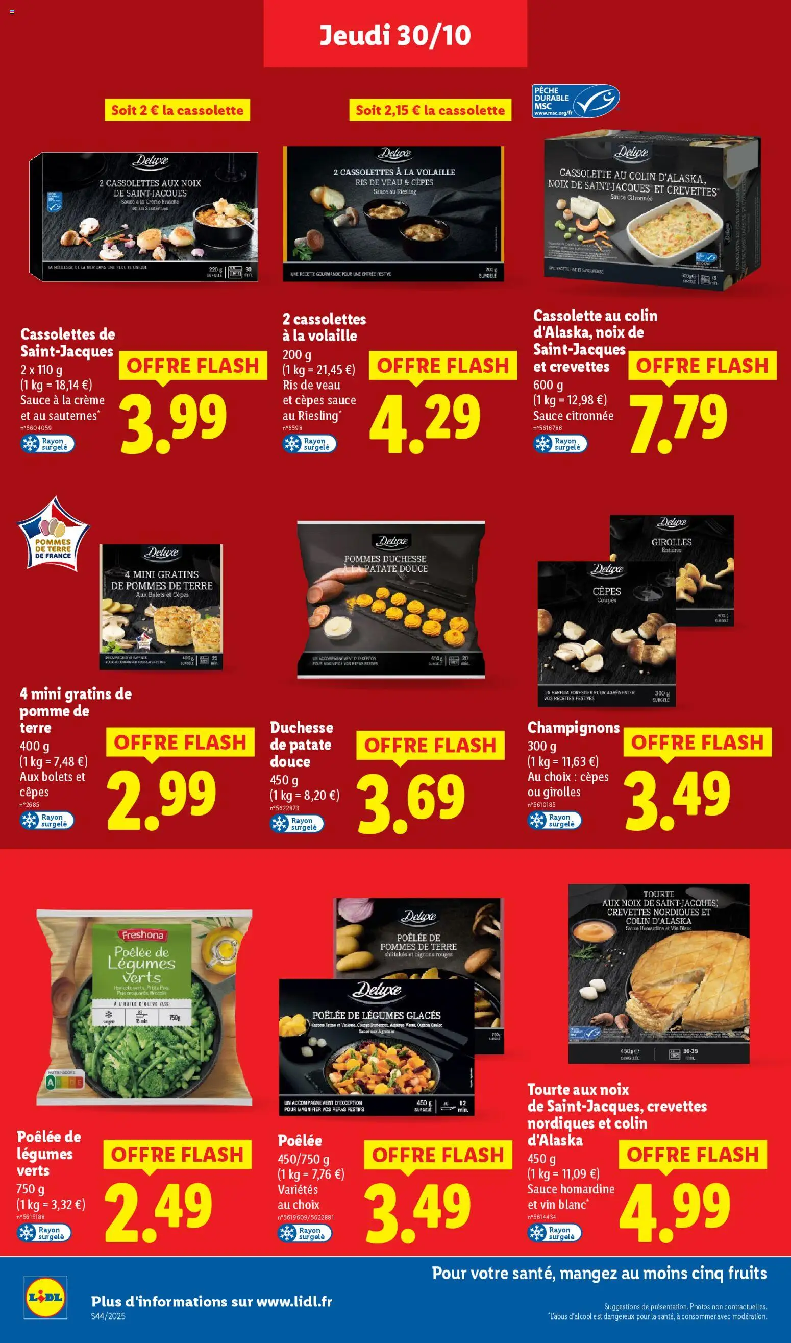{H1} | Page: 20 | Produits: Pomme, Pomme de terre, Crevettes, Crème fraiche