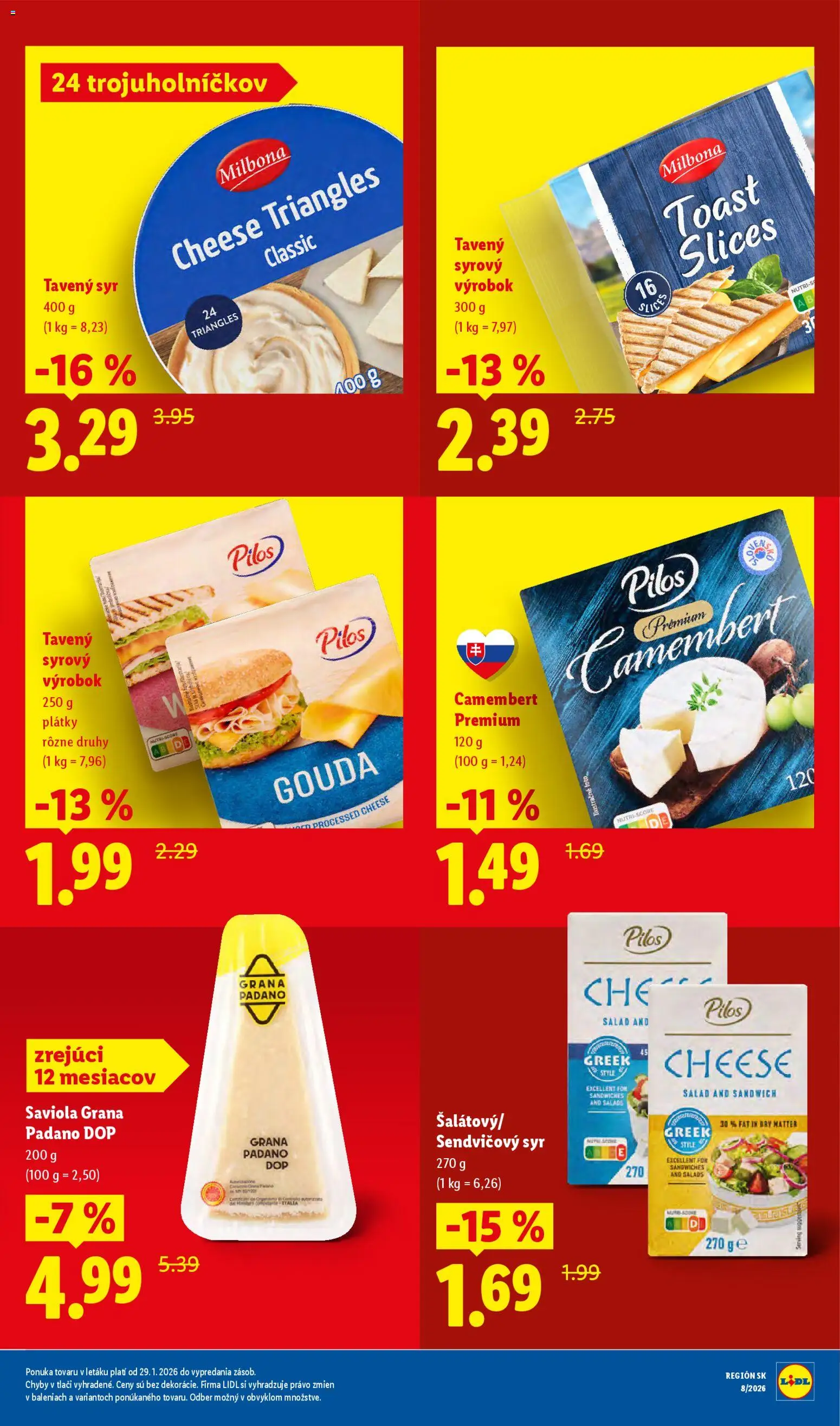 Nové Lidl akcie – leták je platný od 09.03.2026 | Strana: 17 | Produkty: Syr, Gouda