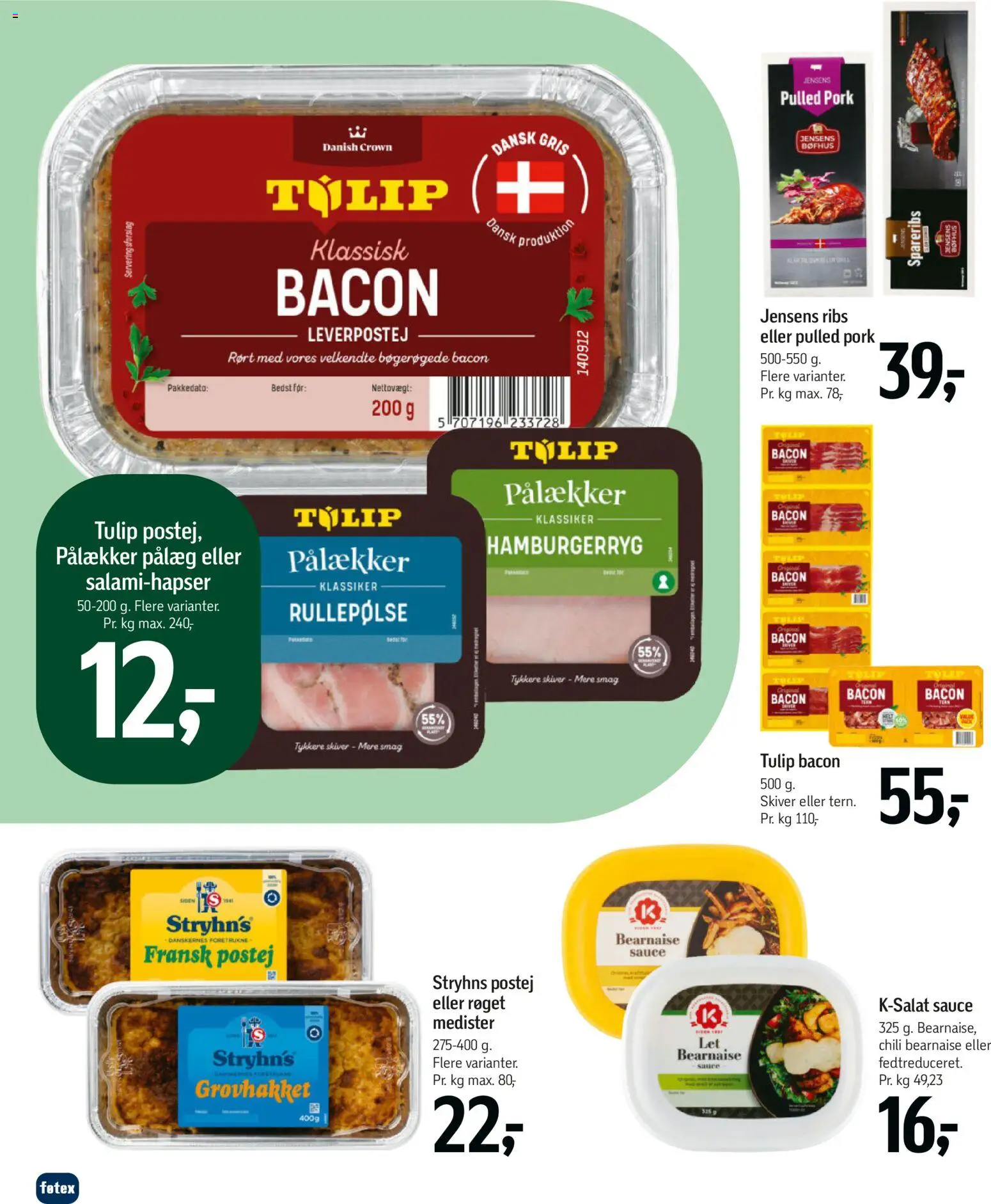 Føtex tilbudsavis – gyldig fra 07.04.2026 | Side: 32 | Produkter: Ribs, Rullepølse, Spareribs, Leverpostej