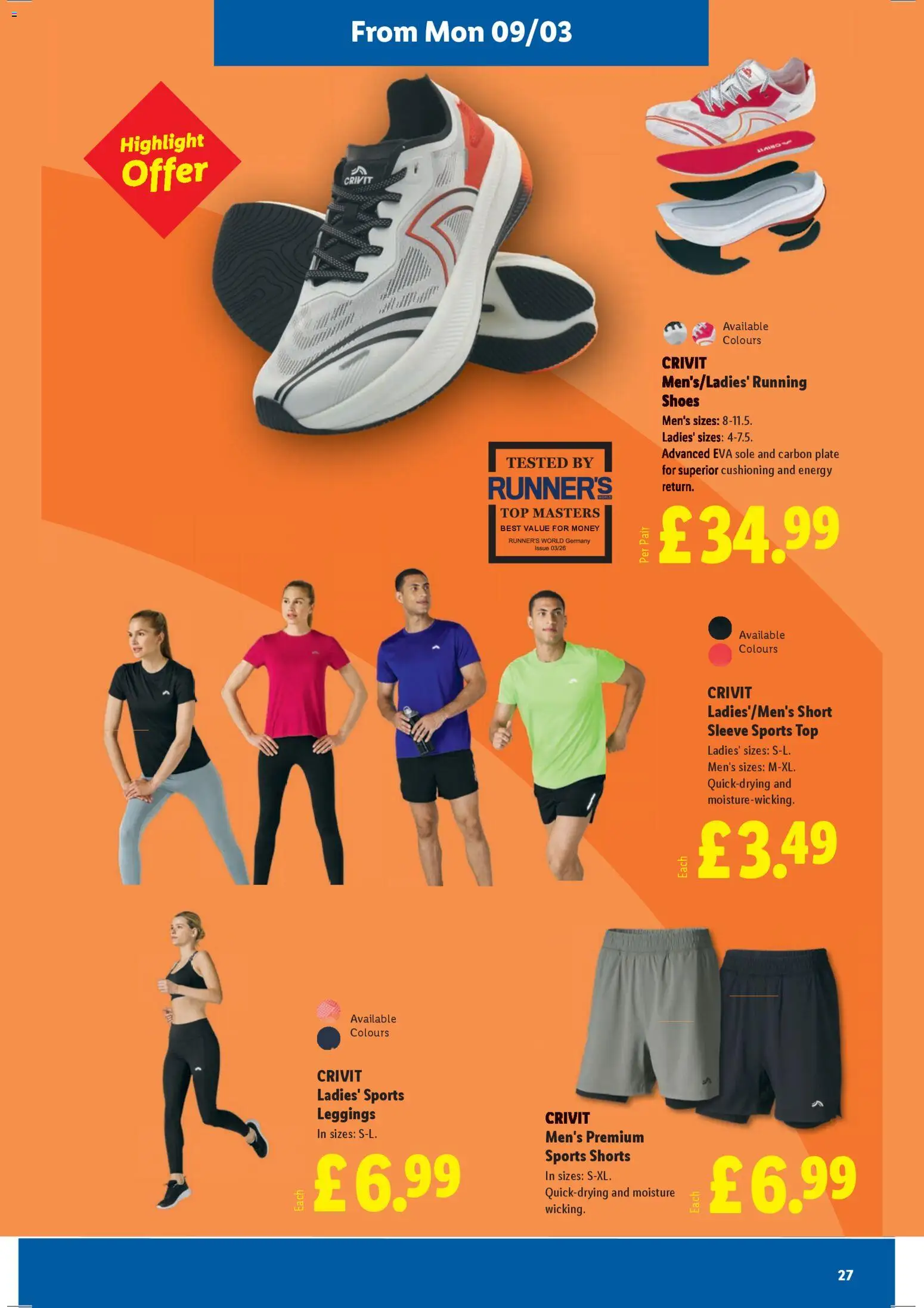 {H1} | Page: 27 | Products: Shorts, Shoes, Leggings