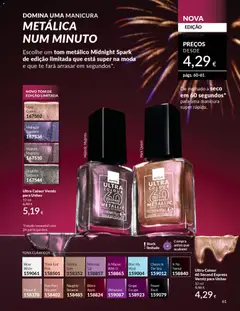 Pré-visualização Ultra Colour Verniz para Unhas, Ultra Colour Nail Polish 10 ml válido de 01.12.2025 | Página: 61 | Produtos: Verniz