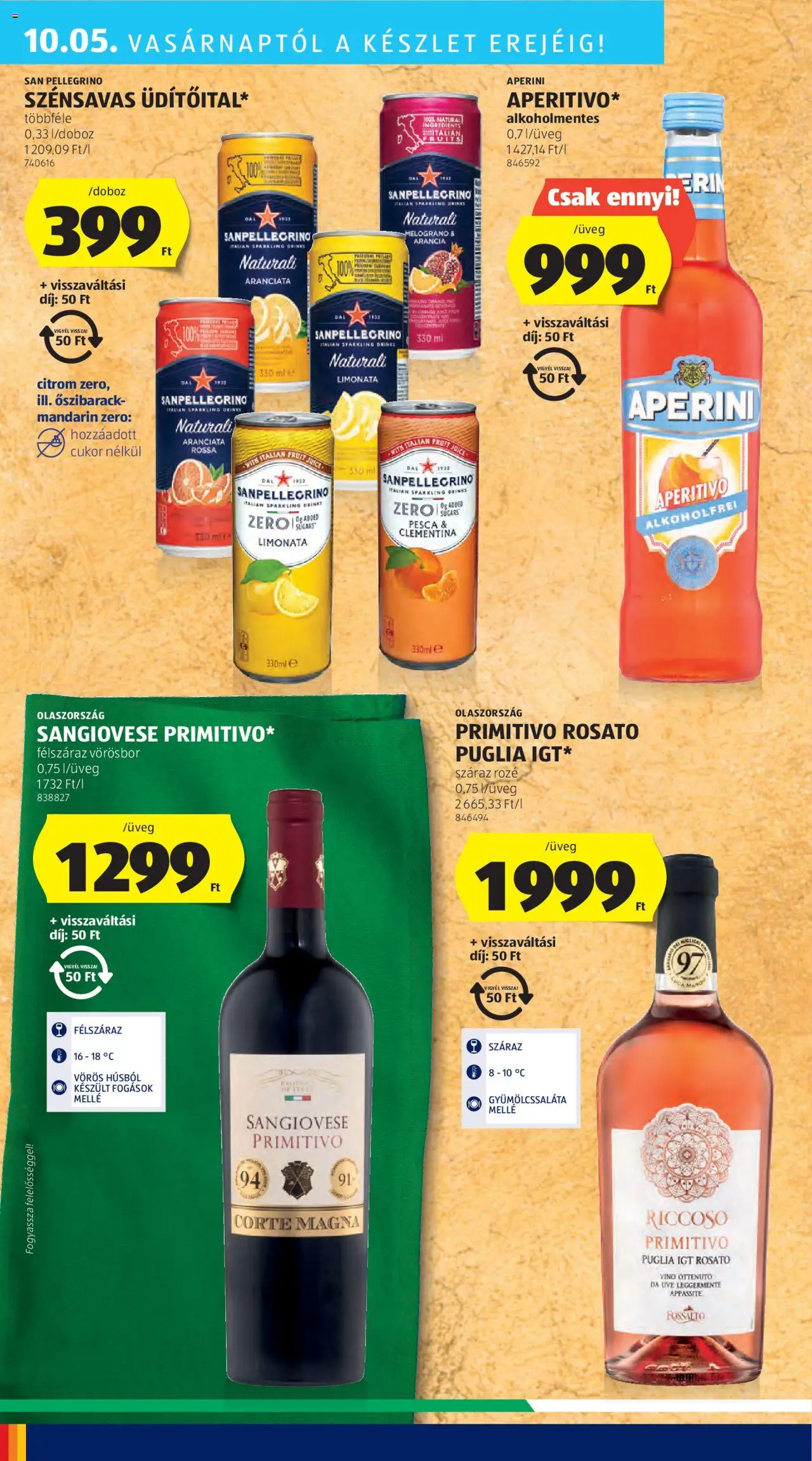 Aldi akciós ujság - amely érvényes a következő dátumtól: 02.10.2025 | Oldal: 34 | Termékek: Vörösbor, Mandarin, Cukor, Citrom