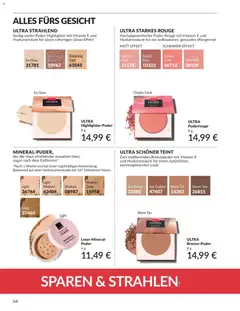 AVON Katalog Februar 2026 ab 01.02.2026 gültig | Seite: 66 | Produkte: Coral, Puder, Rouge