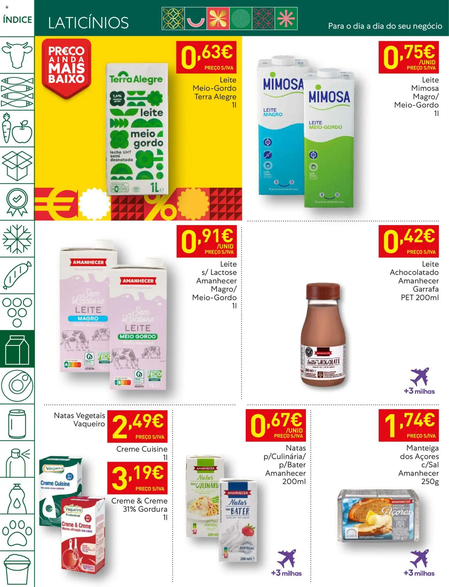 Recheio folheto │ válido de 02.12.2025 | Página: 34 | Produtos: Leite, Chocolate, Creme, Natas