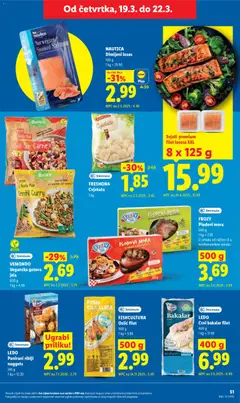 NAUTICA Dimljeni losos, 100 g - Pregled kataloga iz trgovine Lidl, vrijedi od 16.03.2026 | Stranica: 51
