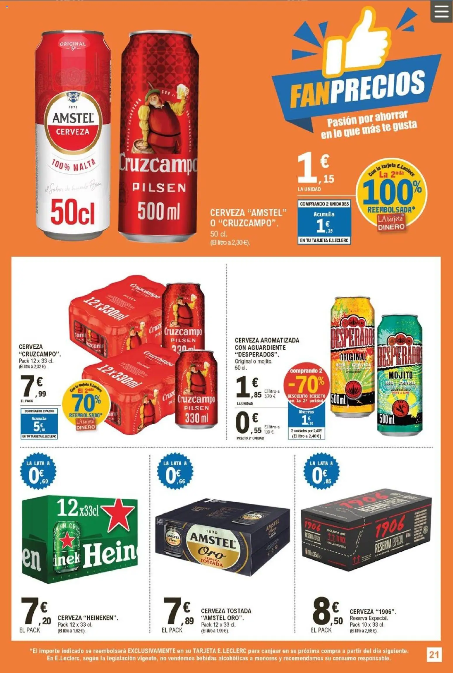 E.Leclerc - Fan precios │ válido desde el 11.02.2026 | Página: 21