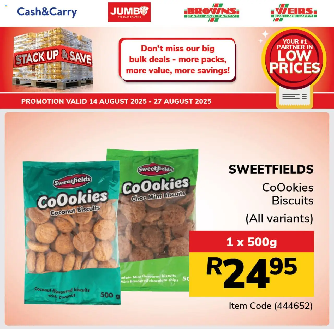 Jumbo Stack Up & Save Sweets │ valid from 14.08.2025 | Page: 3 | Products: Biscuits, Chocolate, Chips