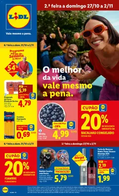 Pré-visualização Lidl folheto válido de 27.10.2025