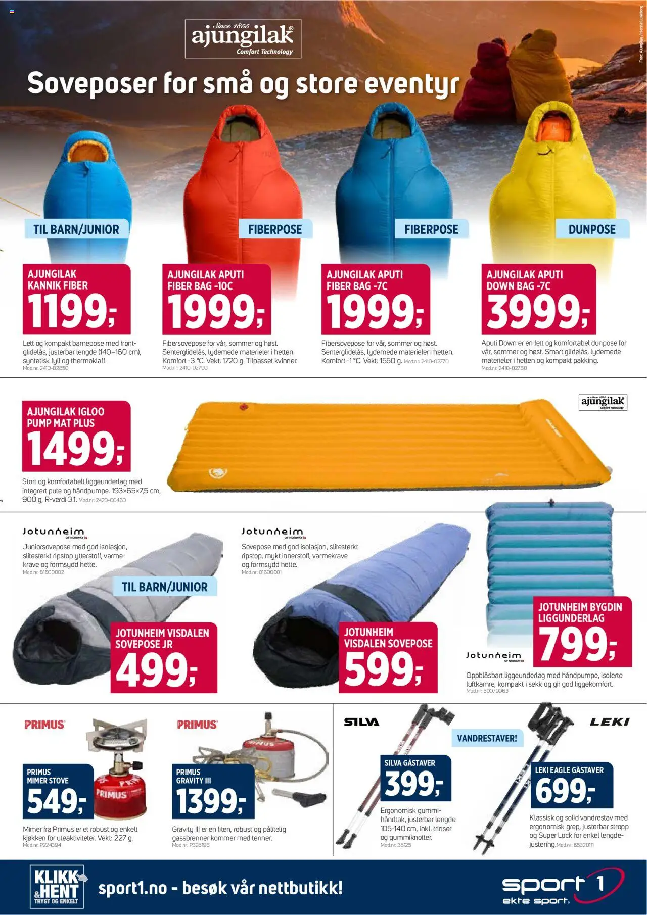  | Side: 19 | Produkter: Bag, Суміш дитяча, Pute, Sovepose