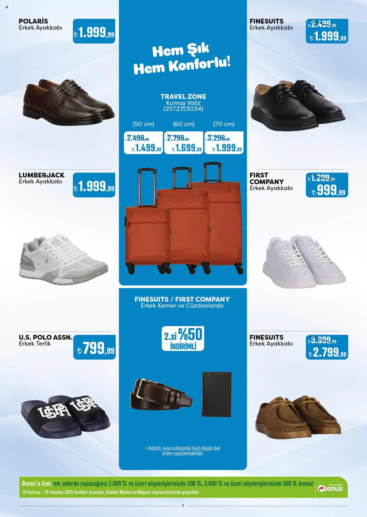 Özdilek Katalog - 10.06.2025 tarihinden itibaren geçerlidir | Sayfa: 5 | Ürünler: Terlik, Kemer, Kasa