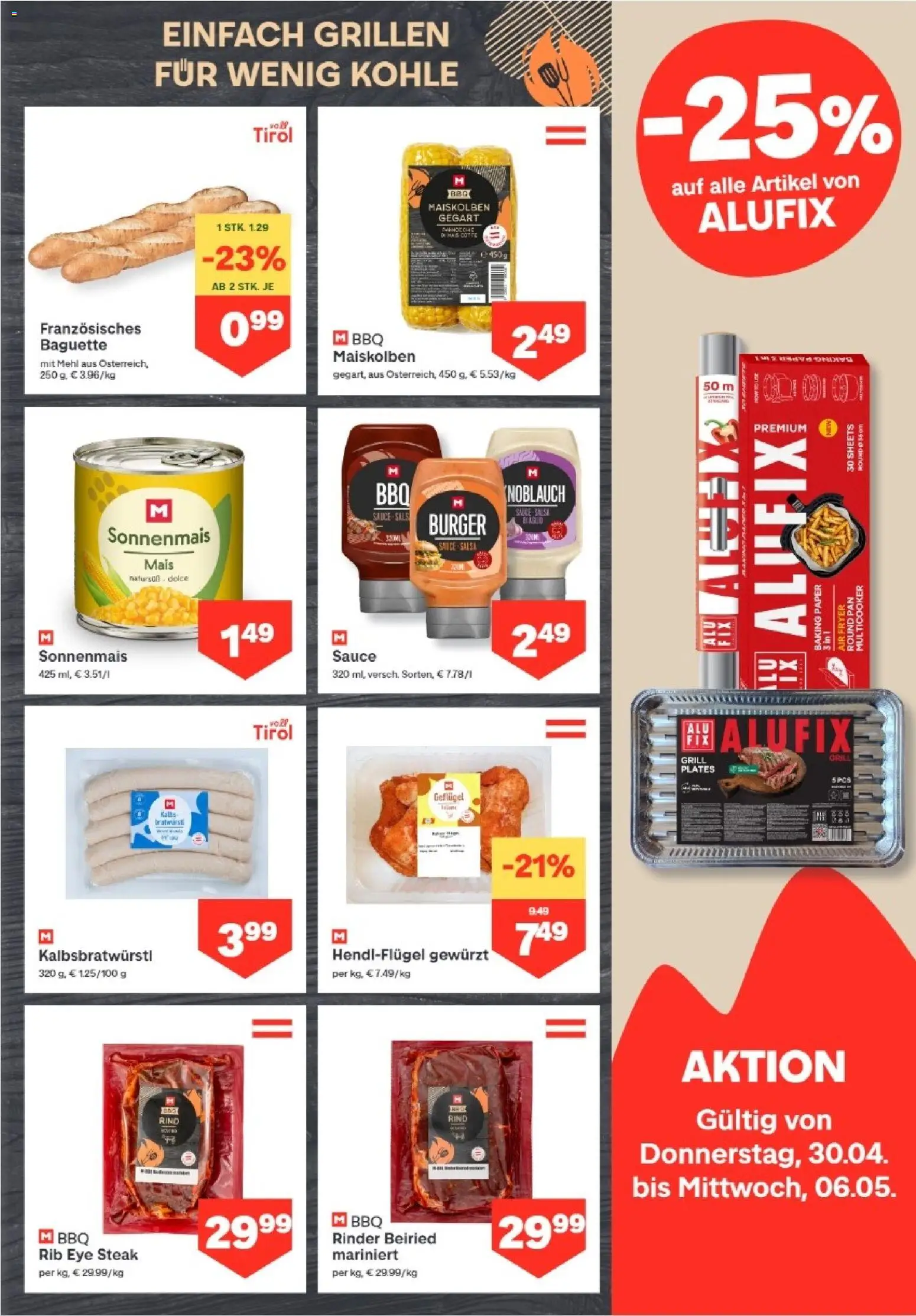 MPREIS Hohenems gültig ab 30.04.2026 | Seite: 7 | Produkte: Jääkaappipakastin