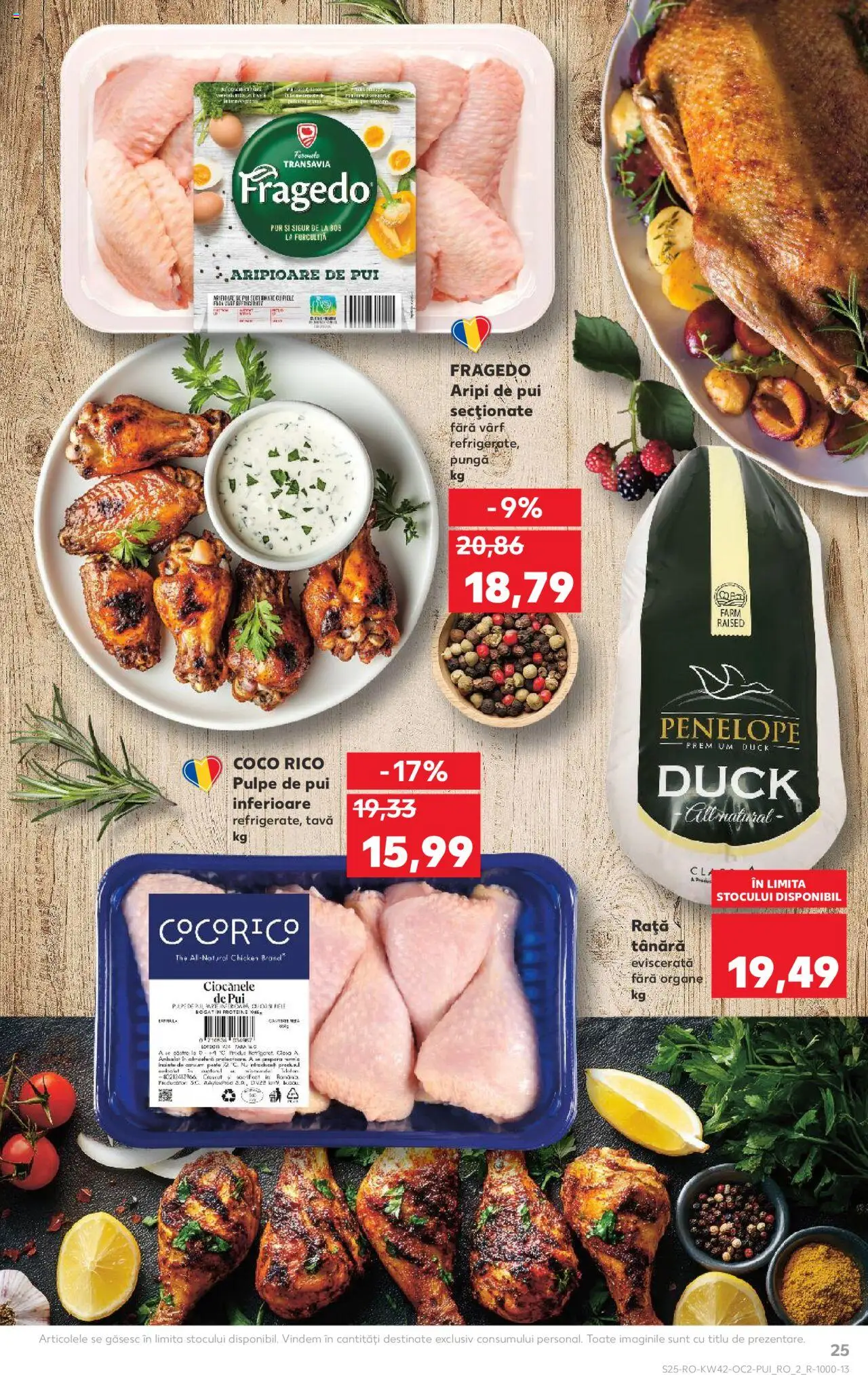 Kaufland RO akciós ujság - amely érvényes a következő dátumtól: 15.10.2025 | Oldal: 25