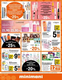  | Sivu: 4 | Tuotteet: Hella, Shampoo, WC, Paperi