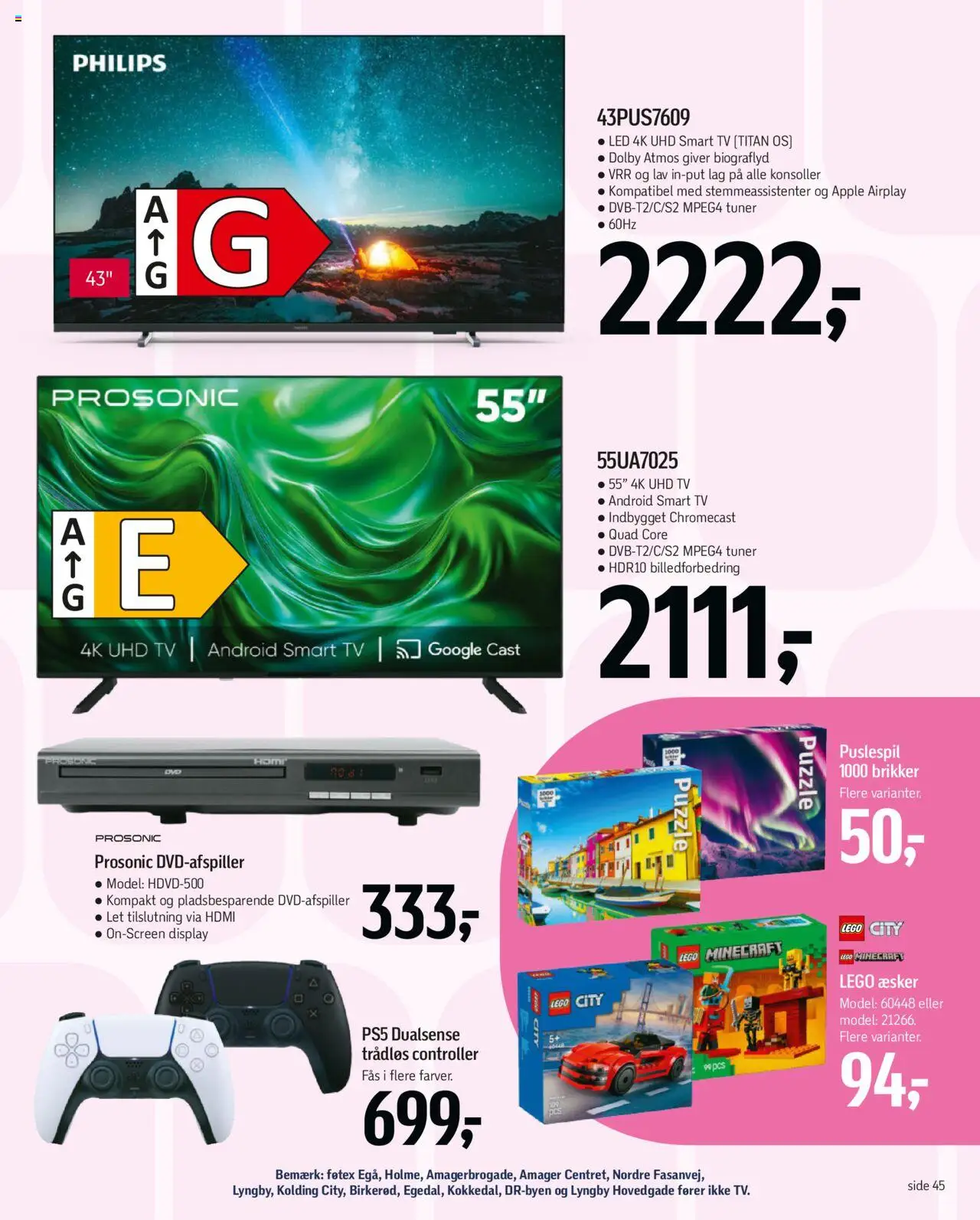 Føtex Tilbudsavis gyldig fra 01.08.2025 | Side: 63 | Produkter: Smart TV, TV