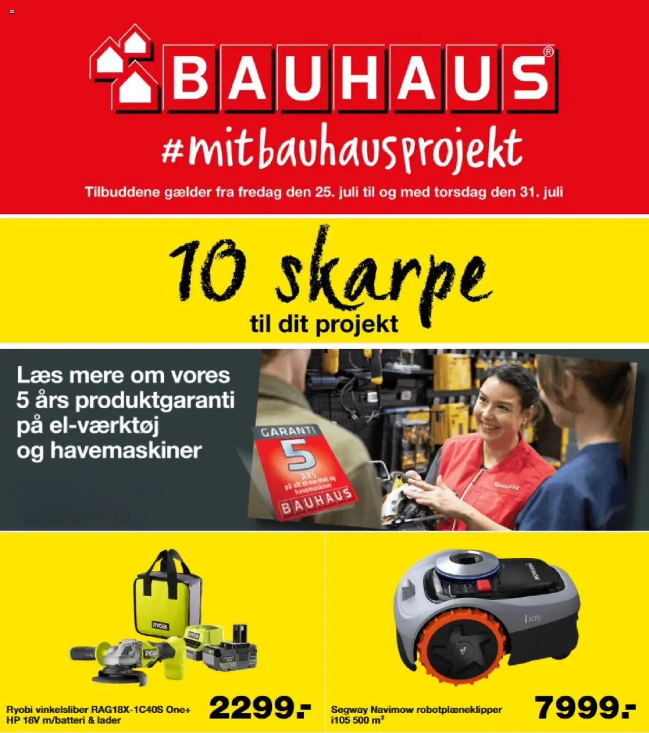 Bauhaus Tilbudsavis gyldig fra 25.07.2025 | Side: 1