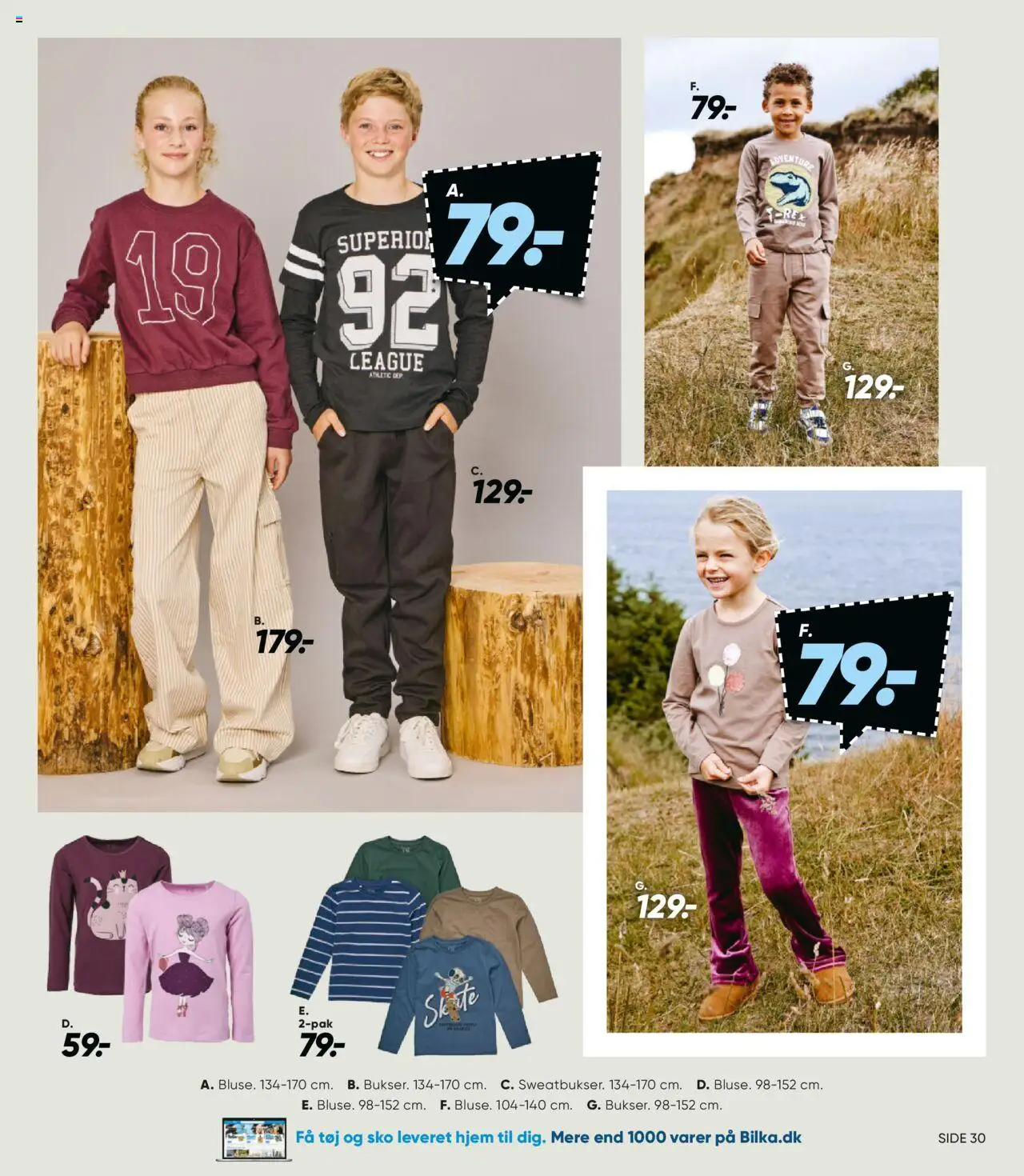 Bilka tilbudsavis – gyldig fra 19.09.2025 | Side: 31 | Produkter: Sko, Tøj