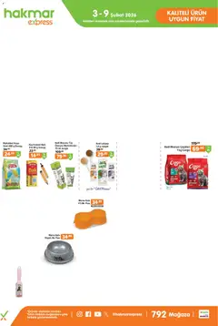 03.02.2026 tarihinden itibaren geçerli olan Hakmar Express kataloğu önizlemesi | Sayfa: 3