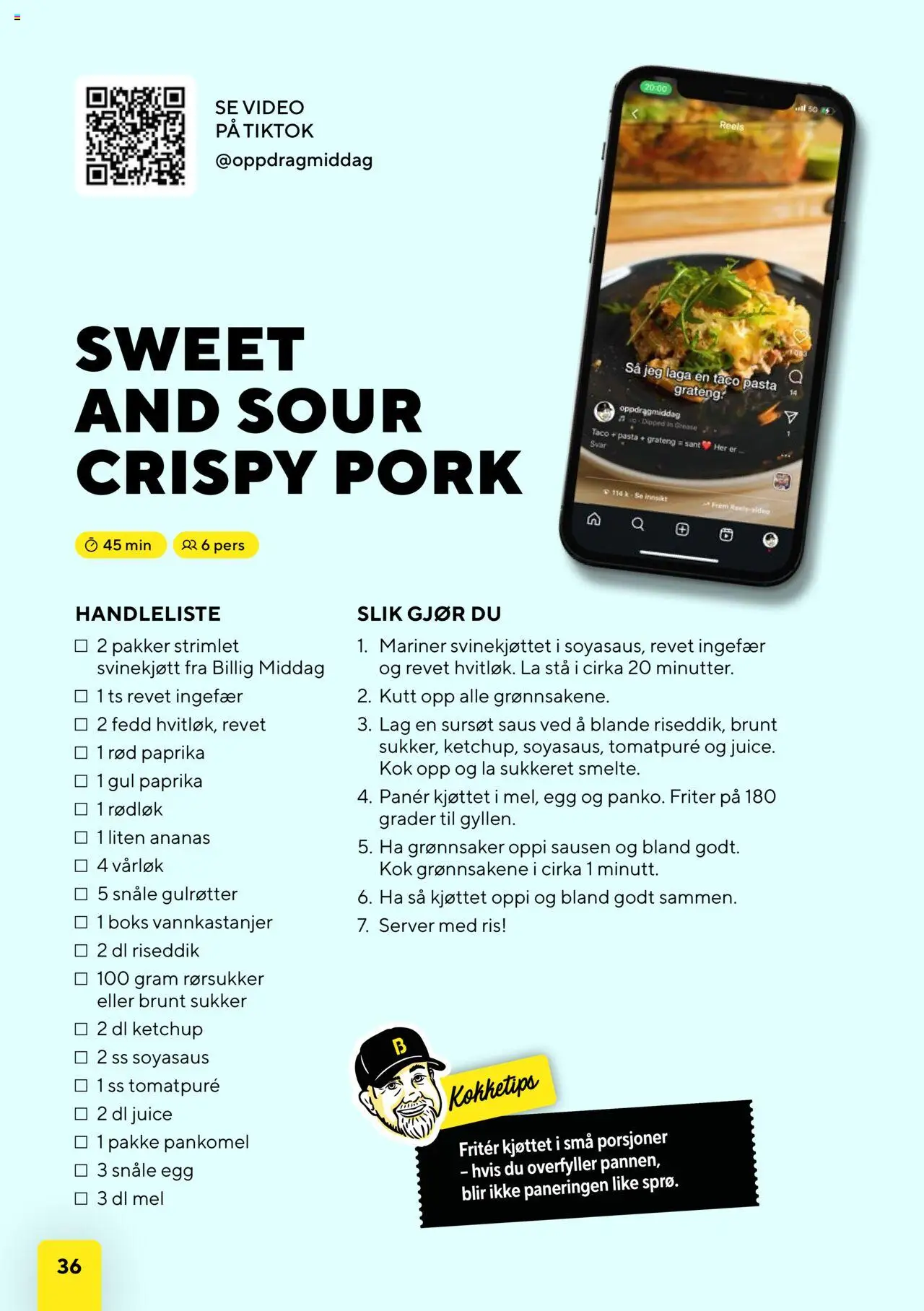 {H1} | Side: 36 | Produkter: Ris, Ketchup, Самокат, Vårløk