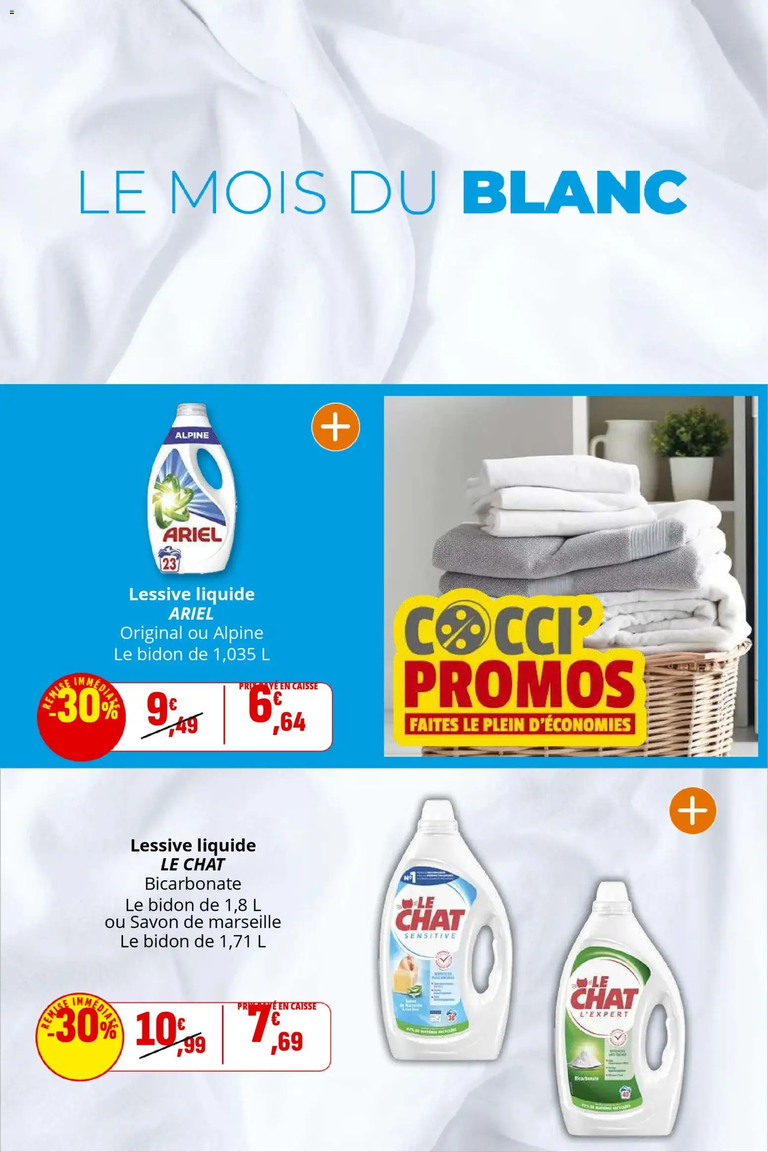 {H1} | Page: 7 | Produits: Lessive liquide Le Chat, Savon, Lessive Liquide, Lessive