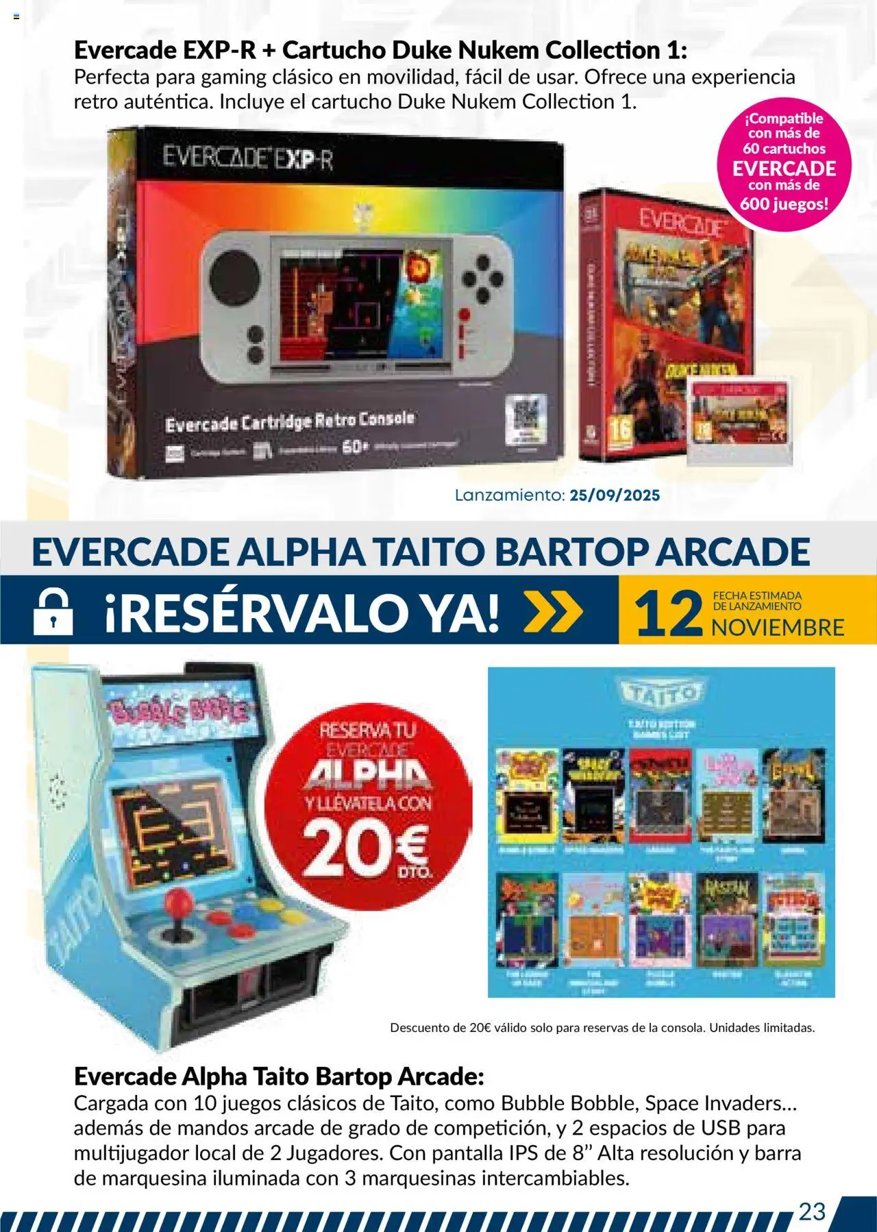 Game folleto │ válido desde el 01.08.2025 | Página: 23 | Productos: USB