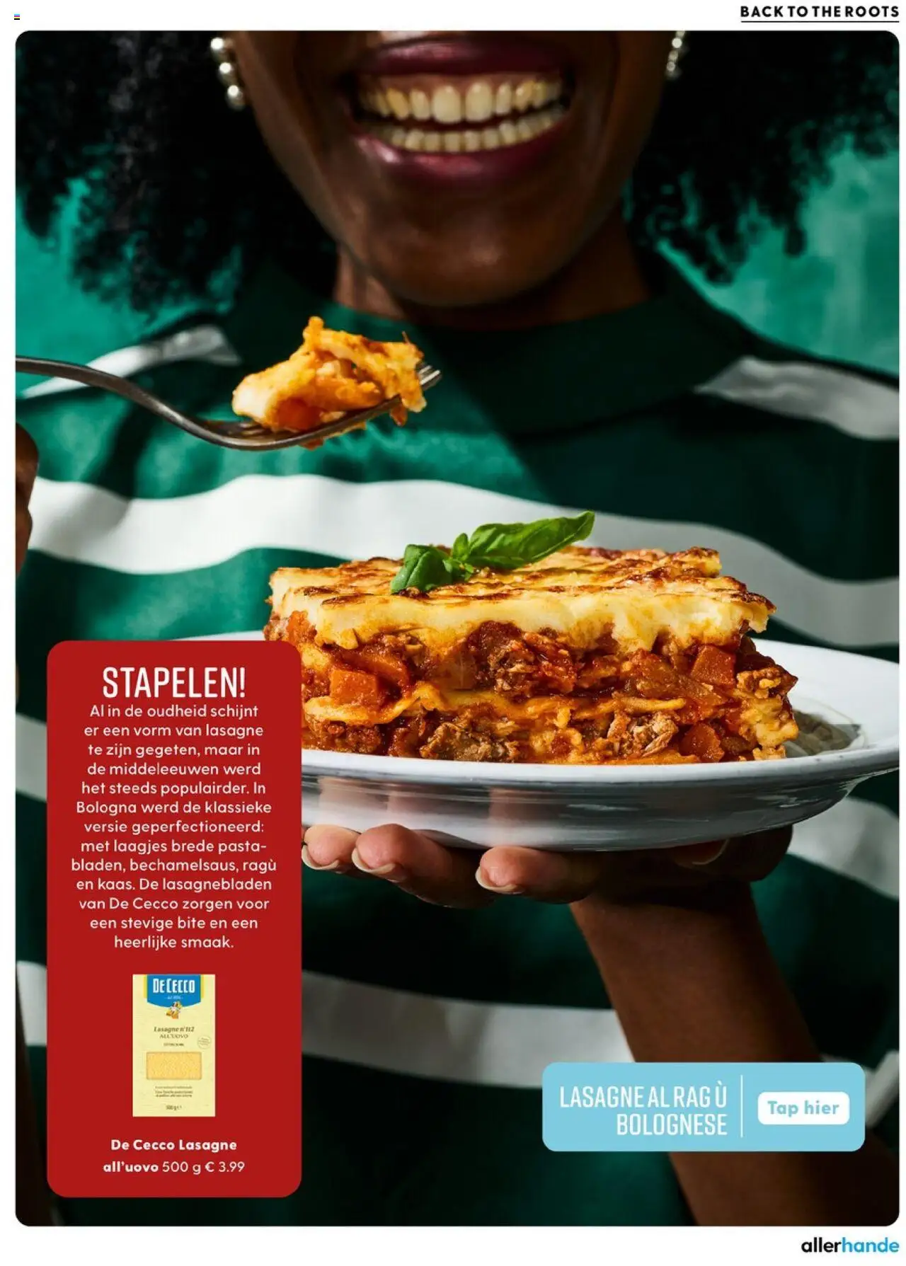 {H1} | Pagina: 17 | Producten: Pasta, Lasagne