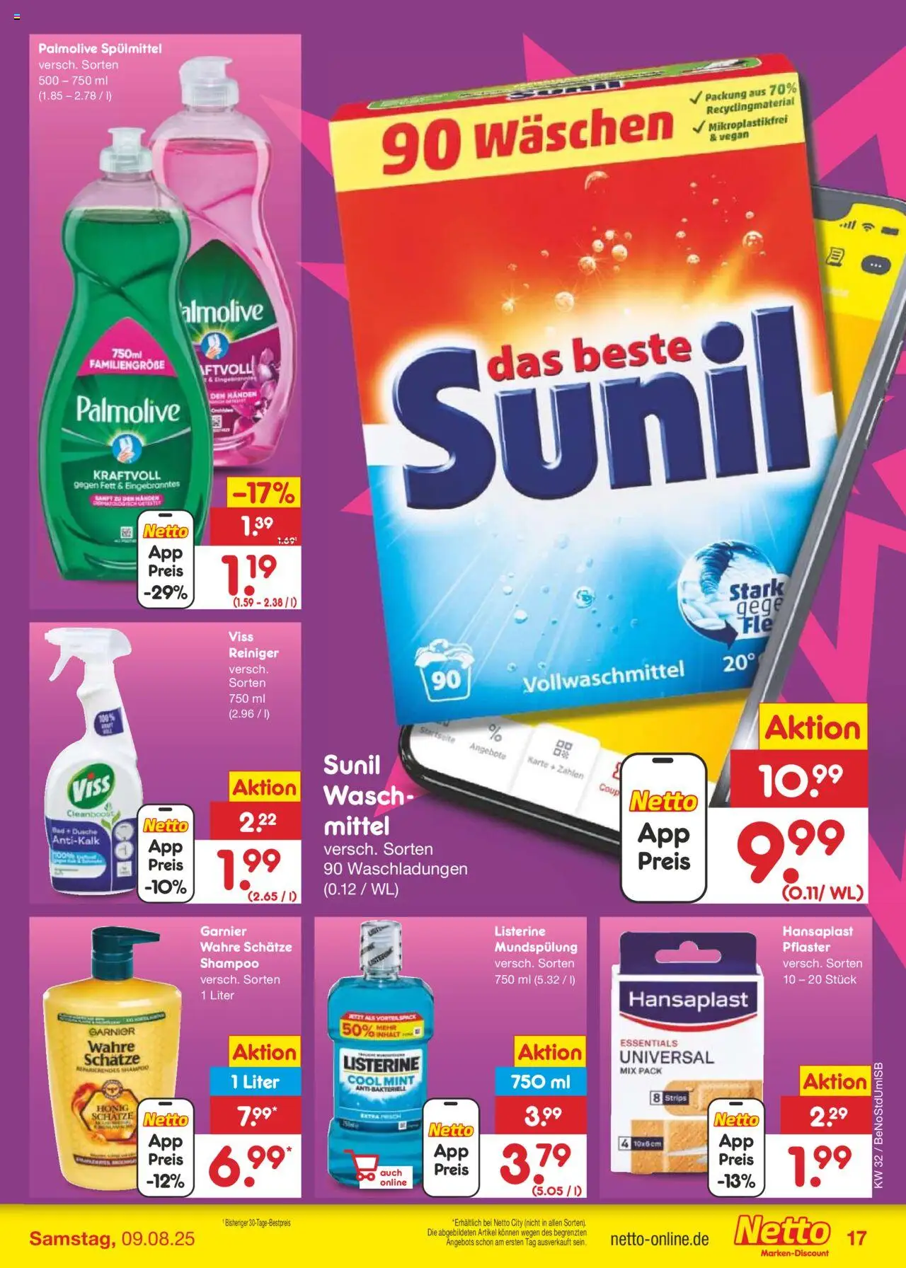 Netto Marken-Discount Prospekt 	 - gültig ab dem 04.08.2025 | Seite: 21 | Produkte: Bad, Dusche, Shampoo, Listerine