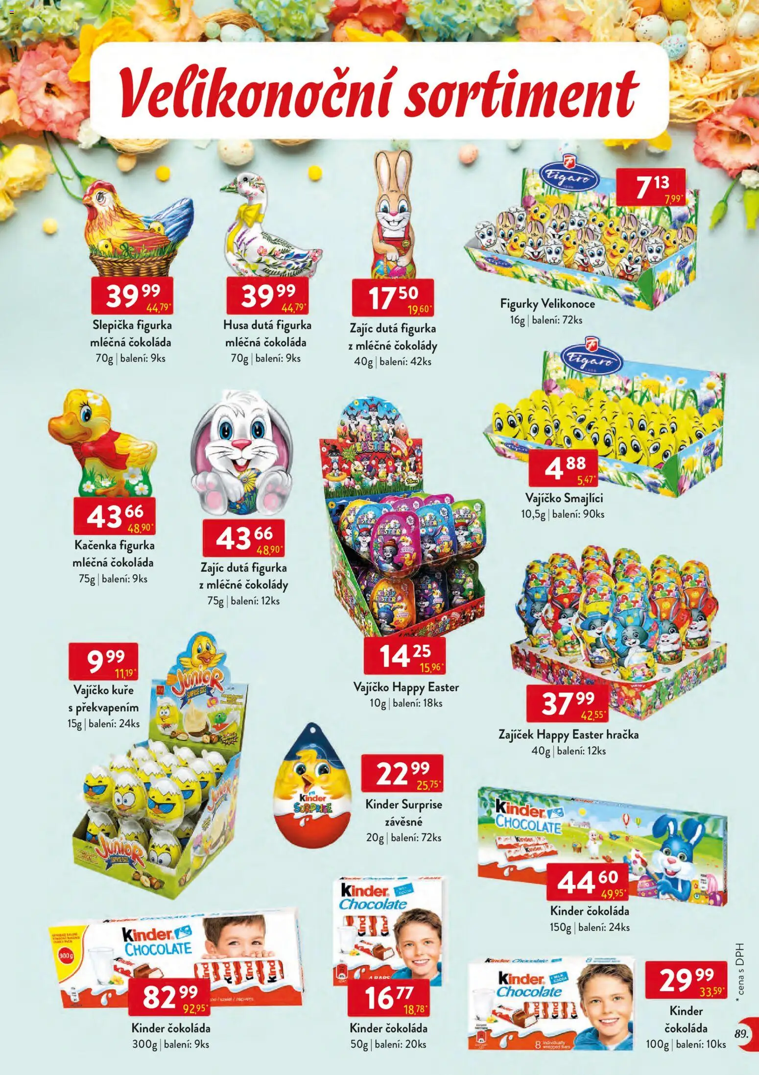 Astur & Qanto leták - Velkoobchod 03/2026 od 01.03.2026 | Strana: 89 | Produkty: Čokoláda, Kinder čokoláda, Kinder, Husa