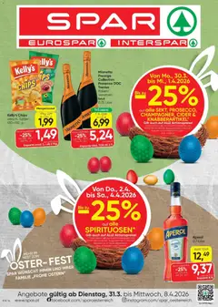 Spar - Flugblatt ab 31.03.2026 gültig