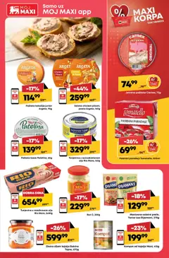 Mega Maxi katalog - važi od 28.08.2025 | Strana: 21 | Proizvode: Pasirani paradajz, Dzem, Losos, Paradajz