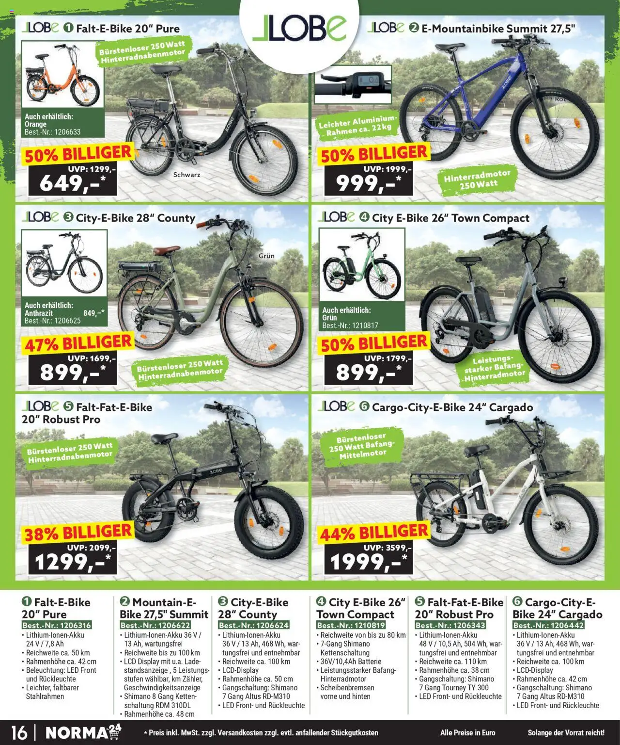 Norma - Bestellmagazin August 2025 - gültig ab dem 01.08.2025 | Seite: 16 | Produkte: Batterie
