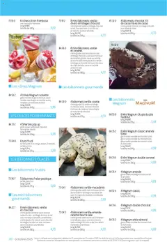 Picard - Prévisualisation de Picard catalogue valide à partir de 15.09.2025 | Page: 30 | Produits: Noisette, Beurre, Noix, Amandes