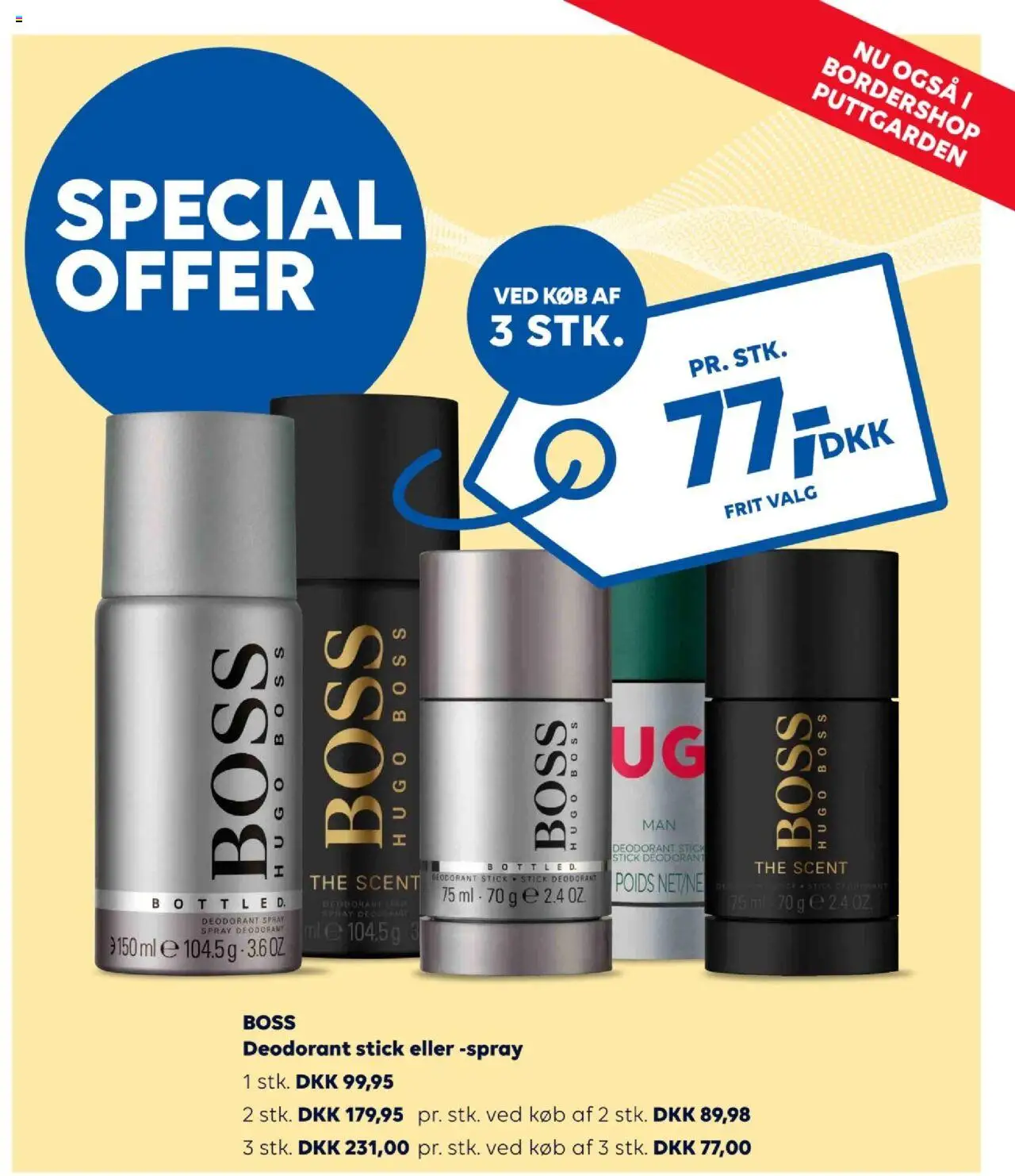 Bordershop tilbudsavis – gyldig fra 01.10.2025 | Side: 31 | Produkter: Deodorant