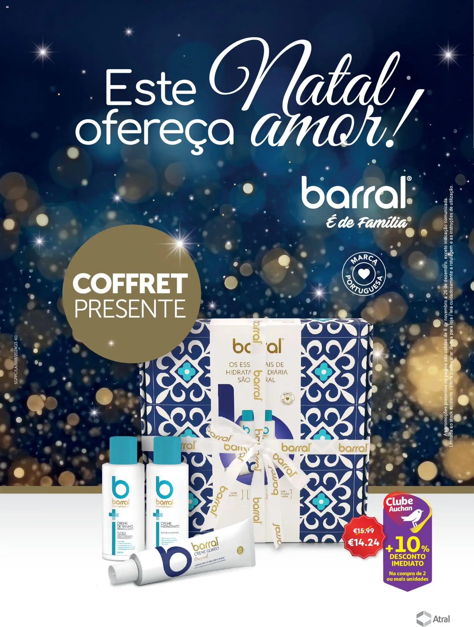 Auchan - Vem aí o Natal │ válido de 06.11.2025 | Página: 18 | Produtos: Banho, Creme