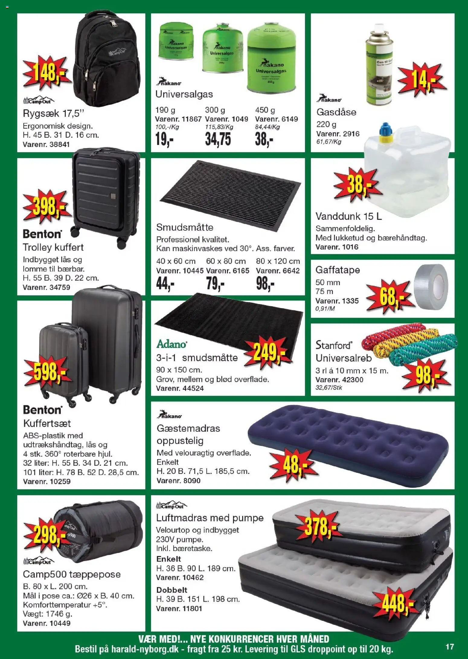 Harald Nyborg tilbudsavis – gyldig fra 18.12.2025 | Side: 19 | Produkter: Rygsæk, Kuffert
