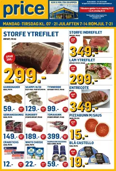 Forhåndsvisning av Price Lagerbutikk kundeavis gyldig fra 22.12.2025