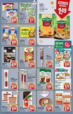 Rewe DE - DE Folder - Voorbeeld van een folder van Rewe DE, geldig van 15.12.2025 | Pagina: 11 | Producten: Salami, Pasta, Mozzarella, Cheddar