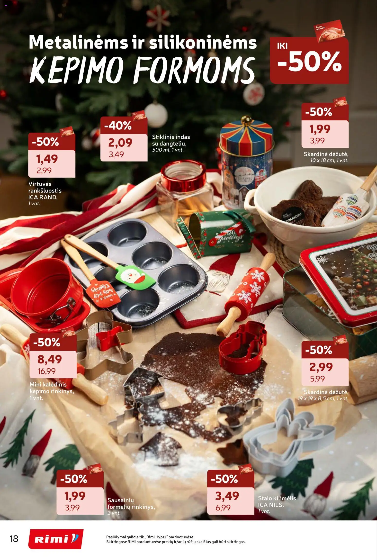 Rimi akcijos nuo 18.11.2025 | Puslapis: 18 | Prekių: Rankšluostis, Kilimėlis