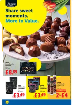 Preview of Lidl - Super Savers valid from 26.03.2026 | Page: 22 | Products: Milk, Chocolate, Nuts, Strawberry