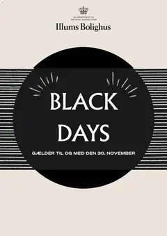 Illums Bolighus - Black Friday gyldig fra 21.11.2025