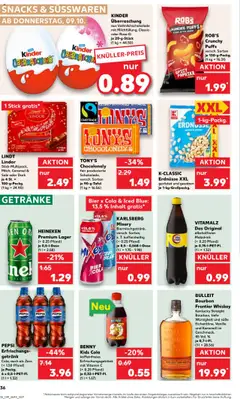 K-CLASSIC Erdnüsse XXL, geröstet und gesalzen je 1-kg-Großpackg. ab 09.10.2025 gültig | Seite: 36