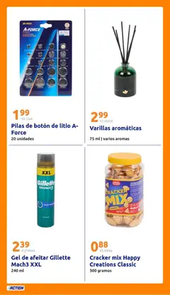 Vista previa Action - Action week 9 2026 válido desde el 25.02.2026 | Página: 26 | Productos: Gel de afeitar