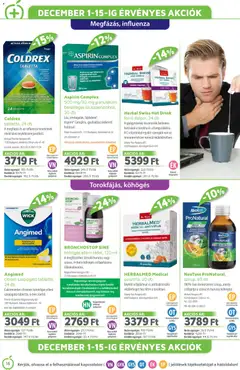 Alma Gyógyszertárak Akciós újság - amely érvényes a következő dátumtól: 01.12.2025 | Oldal: 16