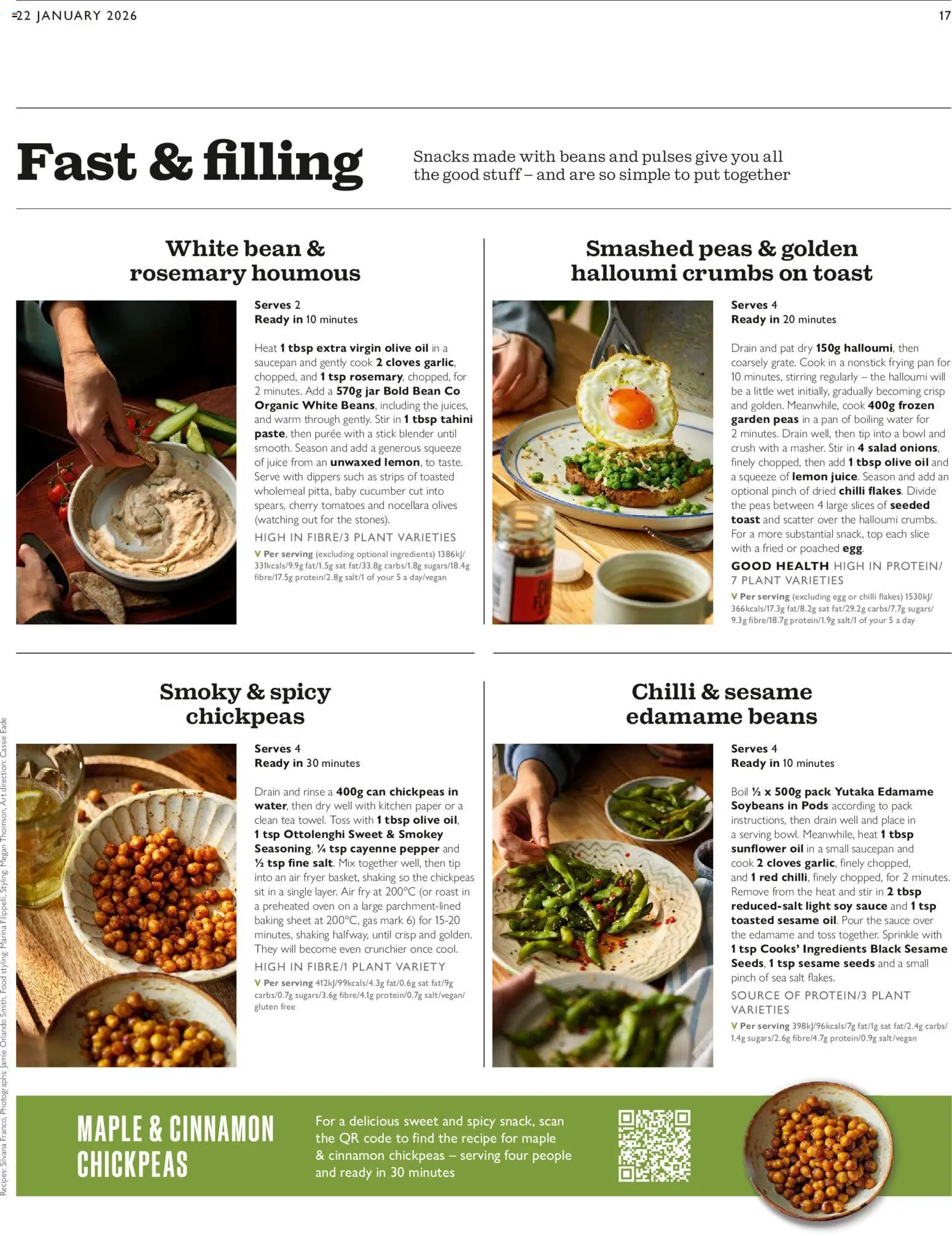 {H1} | Page: 17 | Products: Chickpeas, Oil, Flakes, Pepper