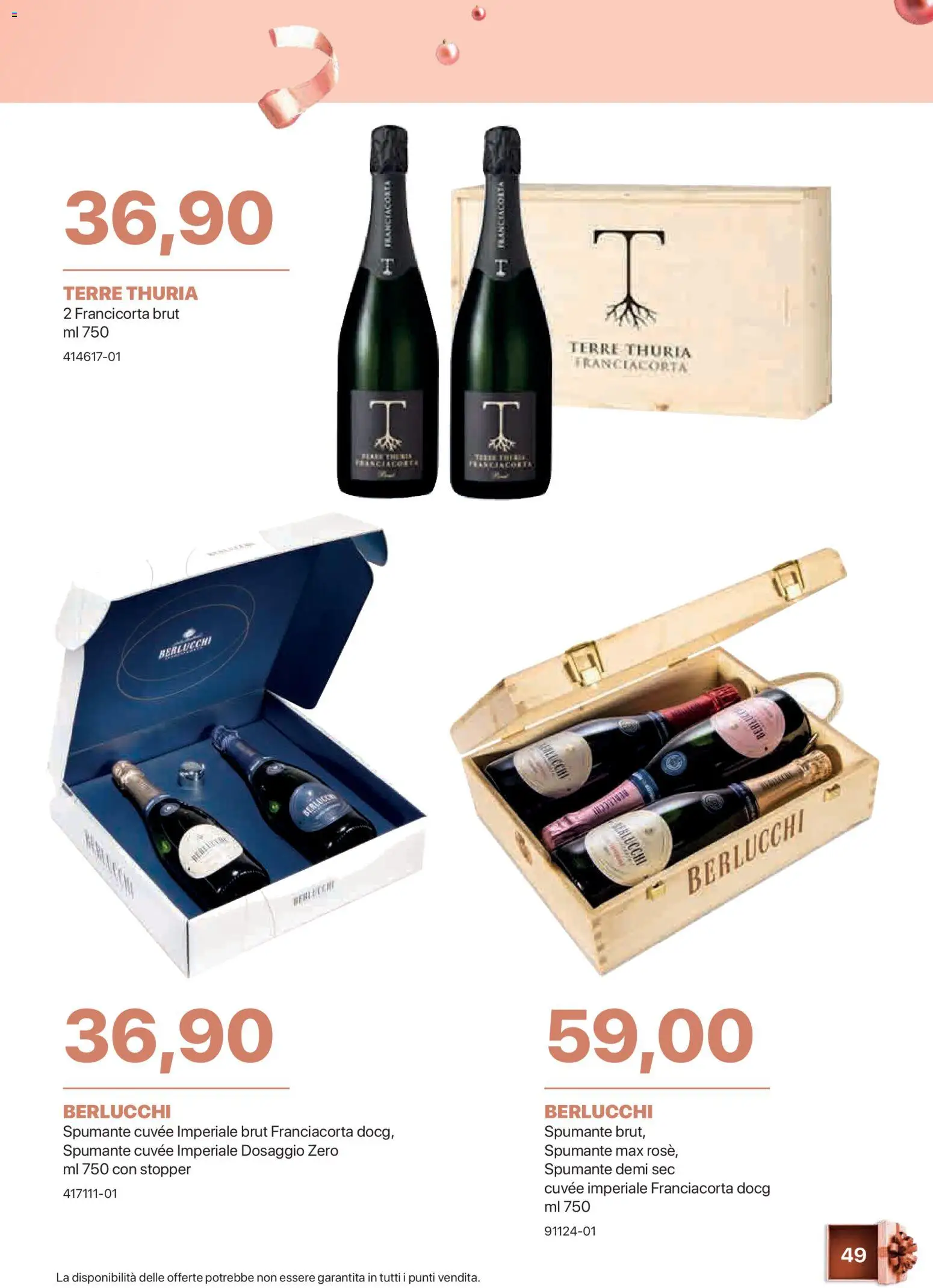 Volantino Sogegross del 05.11.2025 | Pagina: 49 | Prodotti: Spumante