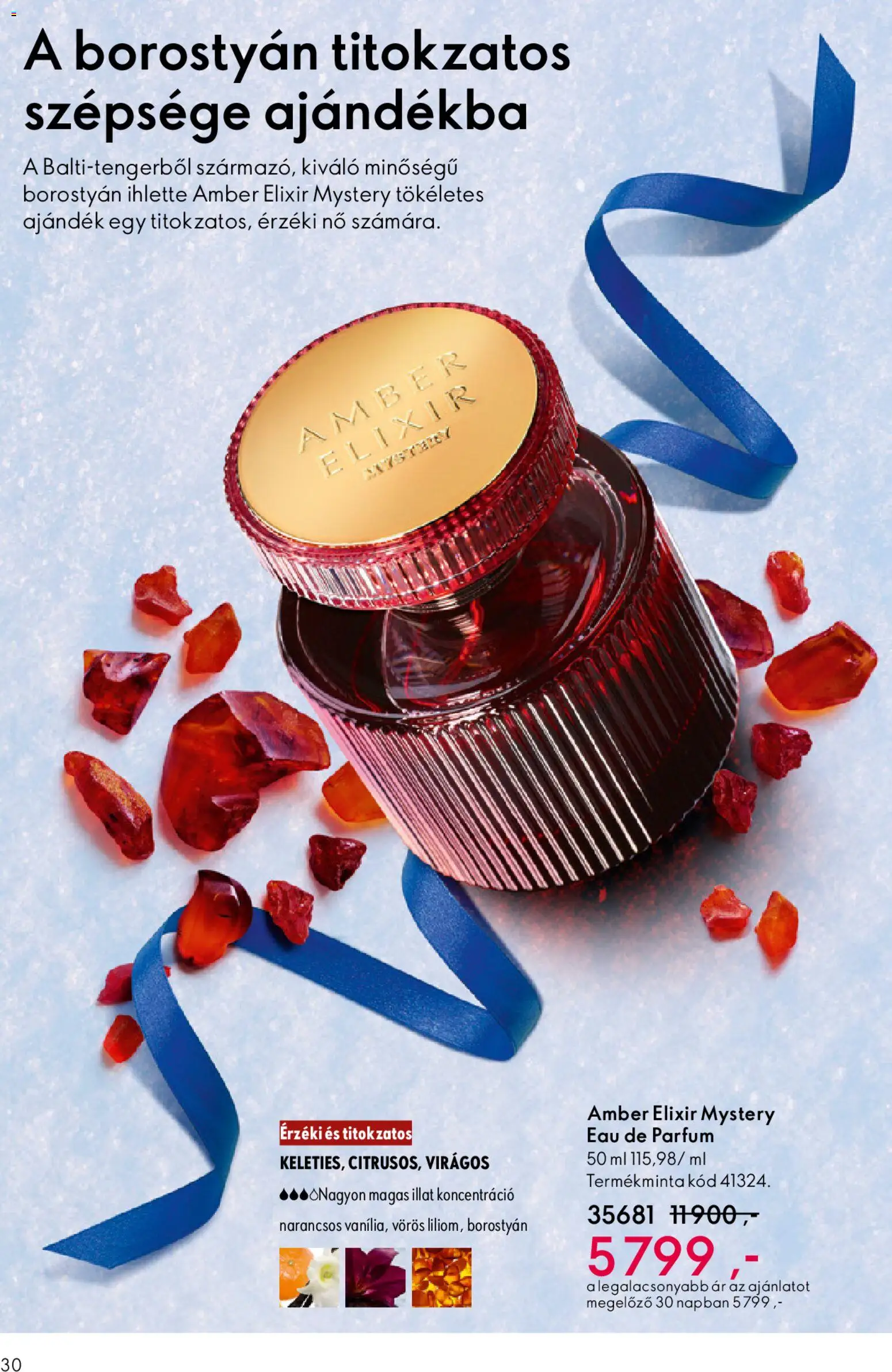 Oriflame akciós ujság - amely érvényes a következő dátumtól: 03.12.2025 | Oldal: 30 | Termékek: Parfüm