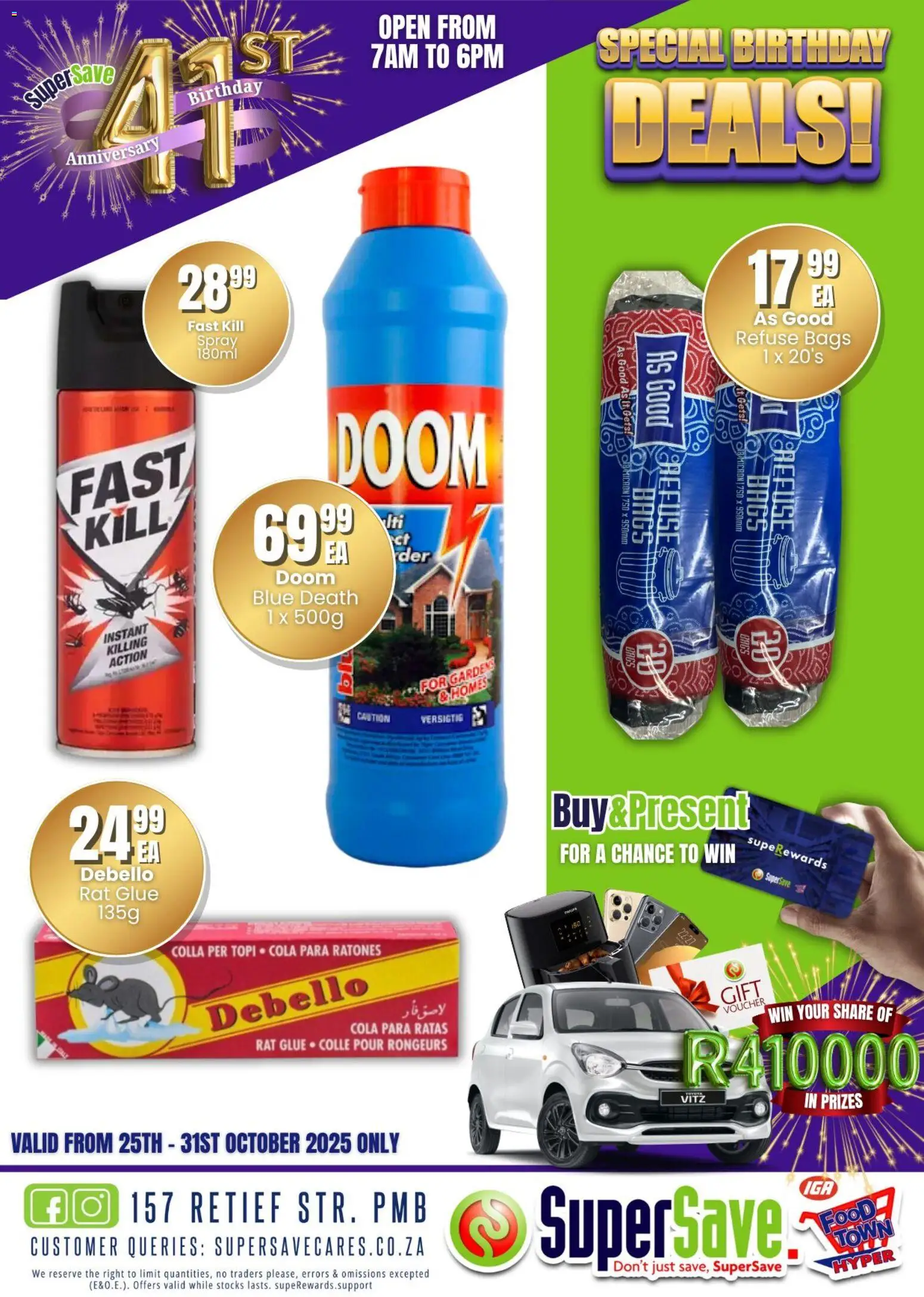New Super Save catalogue – valid from 25.10.2025 | Page: 20 | Products: Refuse bags