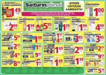 Saiturinpörssi-mainoslehti voimassa 23.10.2025 alkaen
