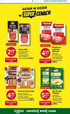 Żabka Gazetka od 16.07.2025 | Strona: 61 | Produkty: Ser topiony w plastrach, Ser topiony, Kefir, Płatki